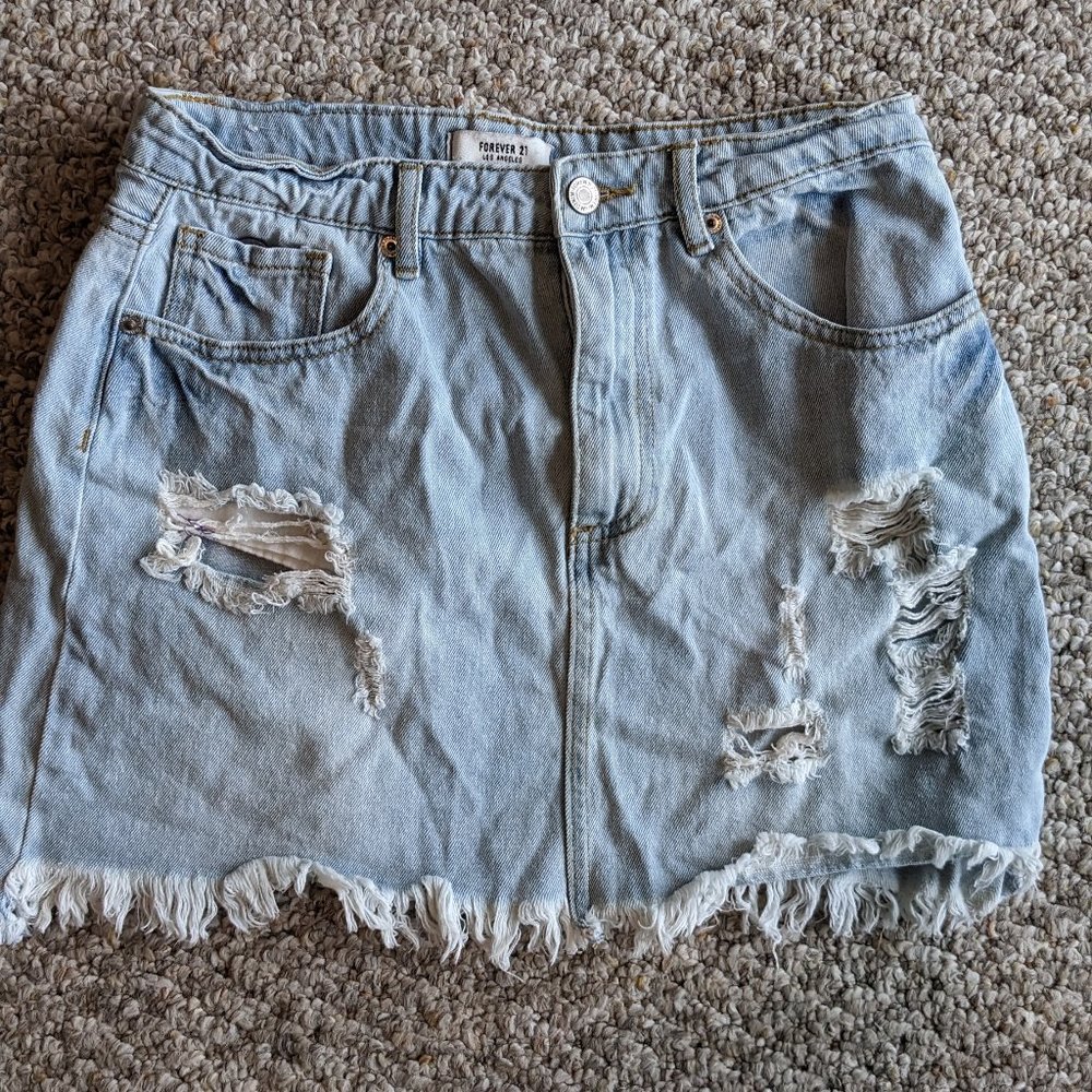 Jean Skirt